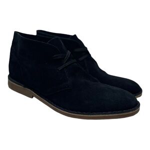 Supply Lab Men’s Black Soft Suede Chukka Boots
